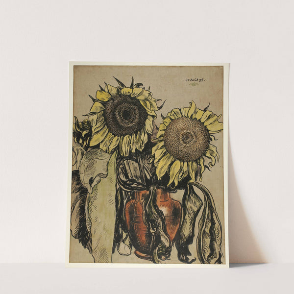 Sunflowers by Georges Lemmen