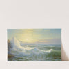 Sunlit Waves (1903) by William Trost Richards