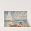 Sunny hours in Jamaica by Henry Scott Tuke