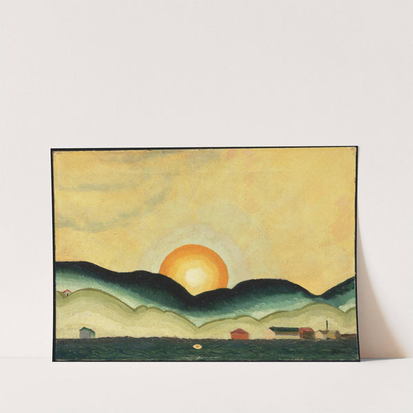 Sunrise, Northport Harbor (1929) by Arthur Dove