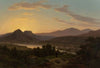 Sunrise, View of Drachenfels from Rolandseck