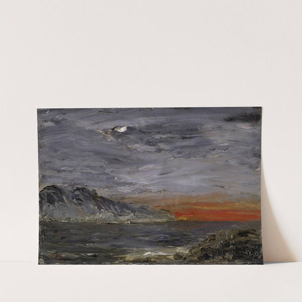 Sunset by August Strindberg
