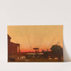 Sunset (1876) by William Rimmer