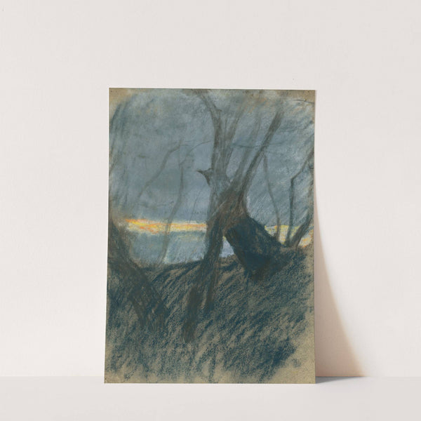 Sunset (1875–1885) by Ladislav Mednyánszky