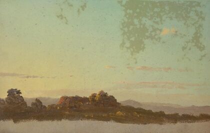Sunset across the Catskills