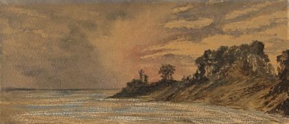 Sunset at Red Spring (ca. 1855)