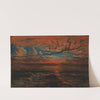 Sunset at Sea after a Storm by Francis Danby
