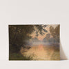 Sunset at the Banks of the Loing by Henri Zuber