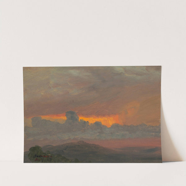 Sunset II (1865) by Frederic Edwin Church