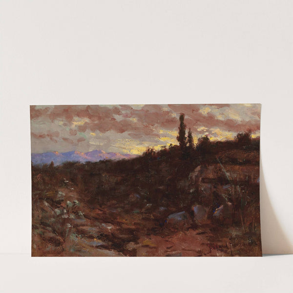 Sunset Landscape by John Bond Francisco