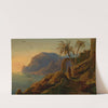 Sunset on Capri by Carl Friedrich Seiffert  