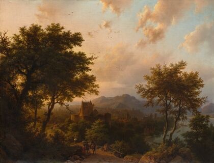 Sunset on the Rhine