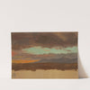 Sunset over Hudson Valley (1865–75) by Frederic Edwin Church