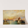 Sunset Santa Maria and the Ducal Palace, Venice by Thomas Moran