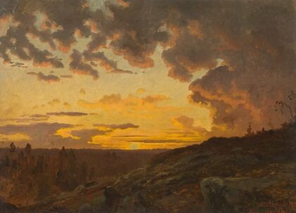 Sunset. Sketch
