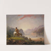 Sunset, Wind River (circa 1855) by Alfred Jacob Miller