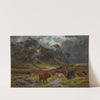 Sunshine after Rain, Loch Etive, Glencoe (1888) by Louis Bosworth Hurt