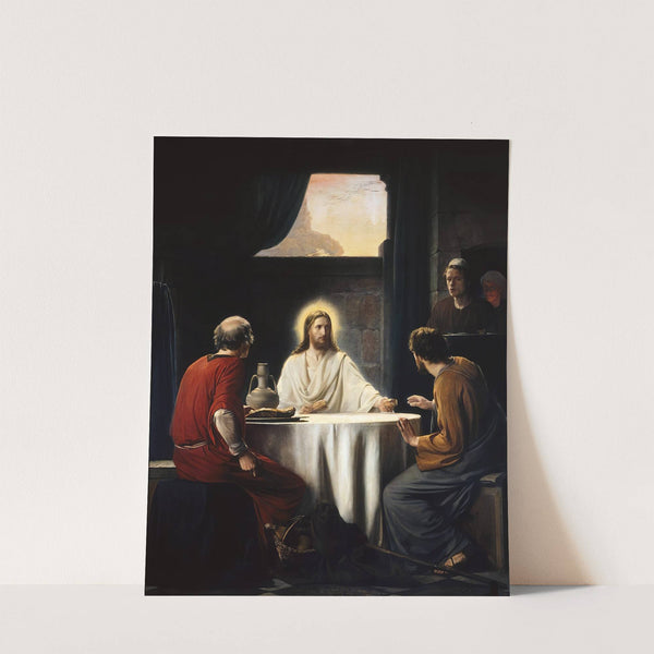 Supper at Emaus by Carl Bloch