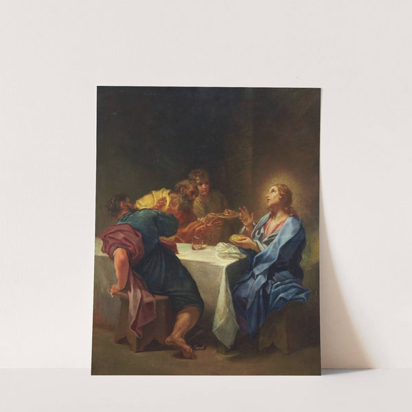 Supper at Emmaus by Benedetto Luti