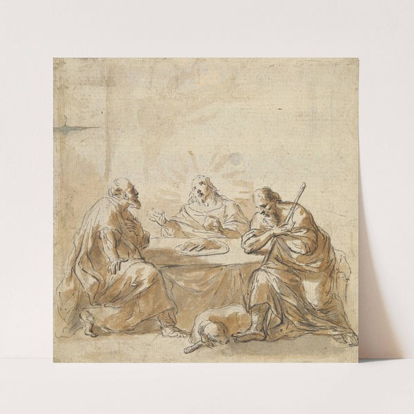 Supper at Emmaus by Leonaert Bramer