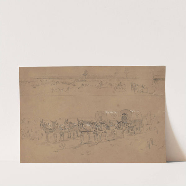 Supply Train by Winslow Homer