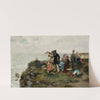 Sur la falaise by Pierre Outin