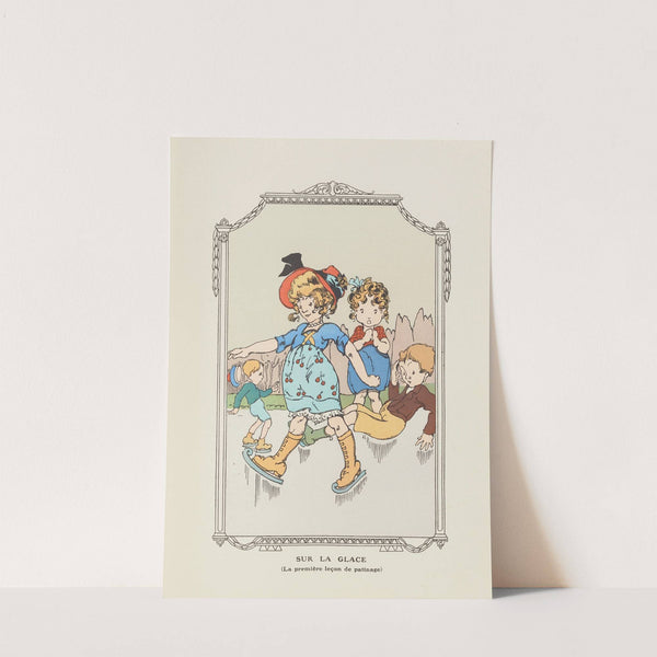 Sur la glace (1920) by Gaston Marechaux