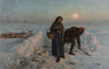 Sur la route en hiver; artois