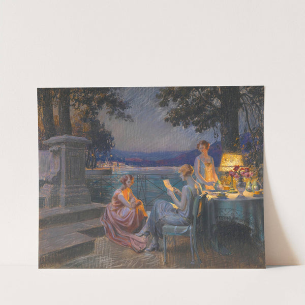 Sur la terrasse by Delphin Enjolras