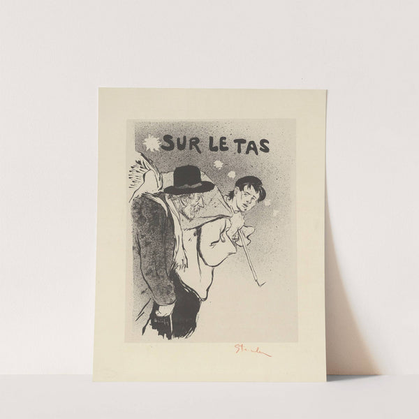 Sur le tas (1893) by Théophile Alexandre Steinlen