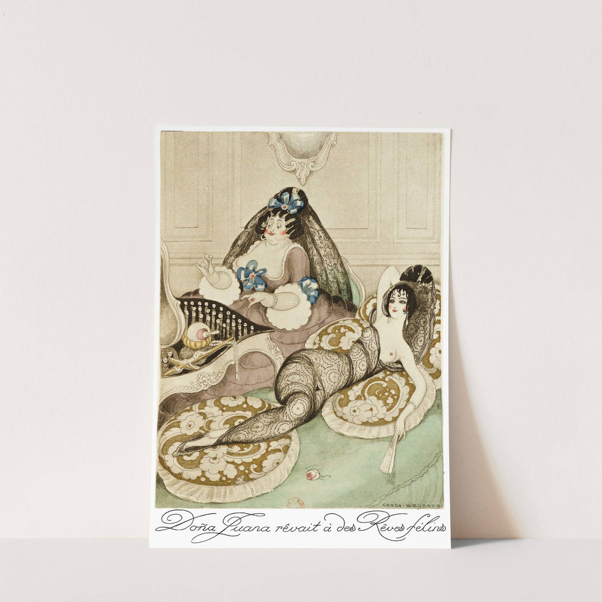 Sur talons rouges pl 10 (1929) by Gerda Wegener