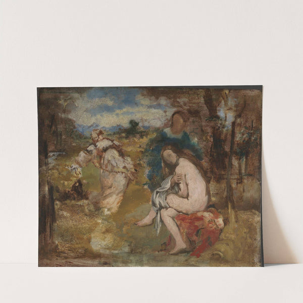 Surprised nymph (ca. 1861) by Édouard Manet