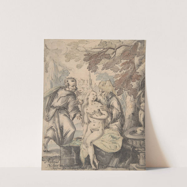 Susanna and the Elders by Augustin Medow