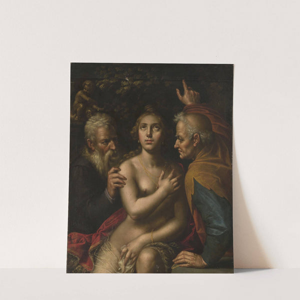 Susanna and the elders by Anonymous