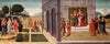 Susanna and the Elders in the Garden, and the Trial of Susanna before the Elders (c. 1500)