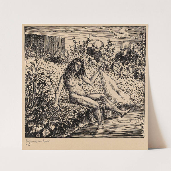 Susanna im Bade by Karl Wiener