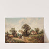 Sussex Landscape (Rural Scene with Hay Cart) by James Edwin Meadows