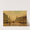 Swanston Street, Melbourne by John Atkinson Grimshaw