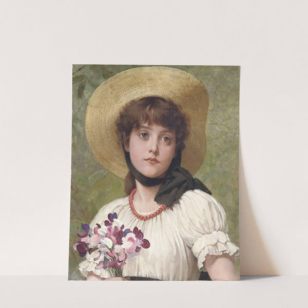 Sweetpeas by George Dunlop Leslie