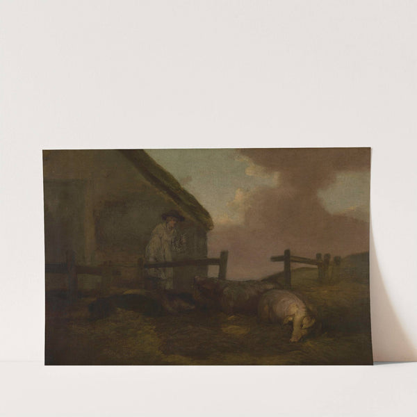 Swineherd by George Morland