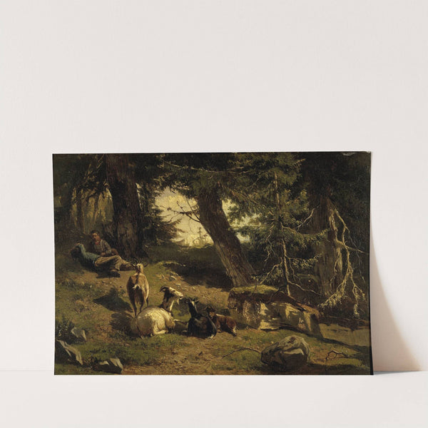 Swiss Landscape (1860) by Gerard Bilders