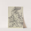 Swiss mercenary with a prostitute (ca 1510) by Urs Graf