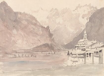 Swiss Mountain Landscape