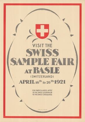 Swiss Sample Fair at Basle (1921)
