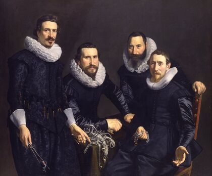 Syndics of the Amsterdam Goldsmiths Guild — size preview
