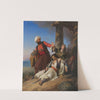 Szene aus dem Griechischen Freiheitskampf (1841) by Paul Emil Jacobs