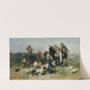 Szene aus Don Quichote (Kampf mit dem Geflügel) (1890) by Johann Till the younger
