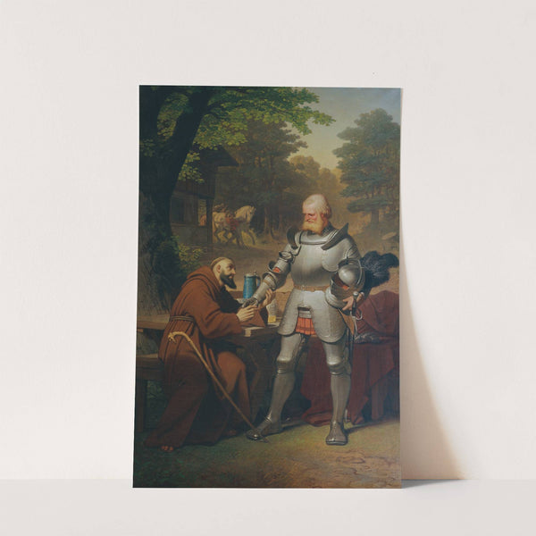Szene aus Goethes &#039;Götz von Berlichingen&#039; by Philipp von Foltz