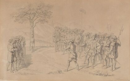 Szene aus Wilhelm Tell (1833)