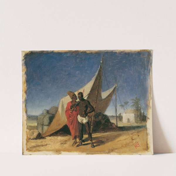 Szene In Nordafrika (1875) by Hans Canon